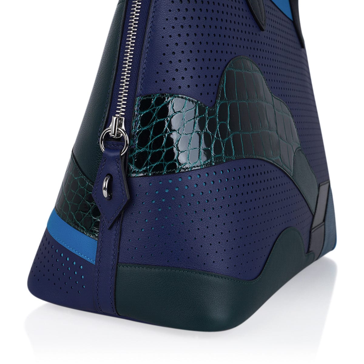Limited Edition Bolide 1923 35 Bag Au Bout Du Monde with Exotic & Leather Mix