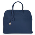 Bolide 45 Bag Blue de Prusse Togo Leather with Palladium Hardware