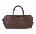 Limited Edition Bombay 27 Bag Marron Fonce Ostrich Small Model