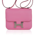 Constance 18 Mini Bag 5P Pink Epsom Palladium Hardware