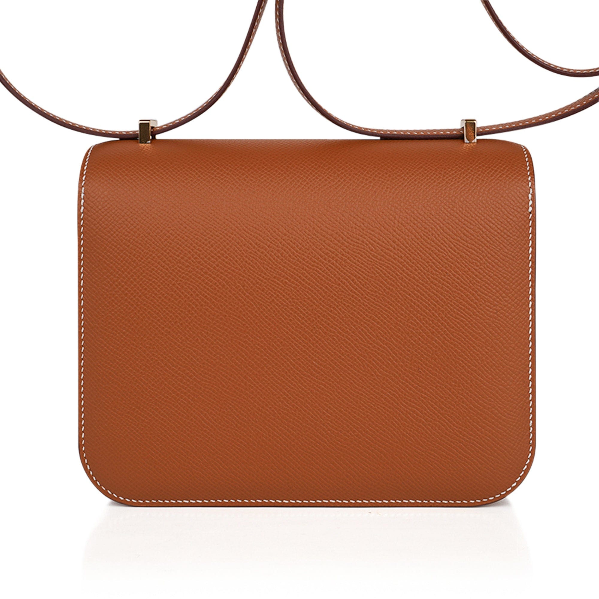 Constance 18 Mini Bag Gold w/ Gold Hardware Epsom Leather
