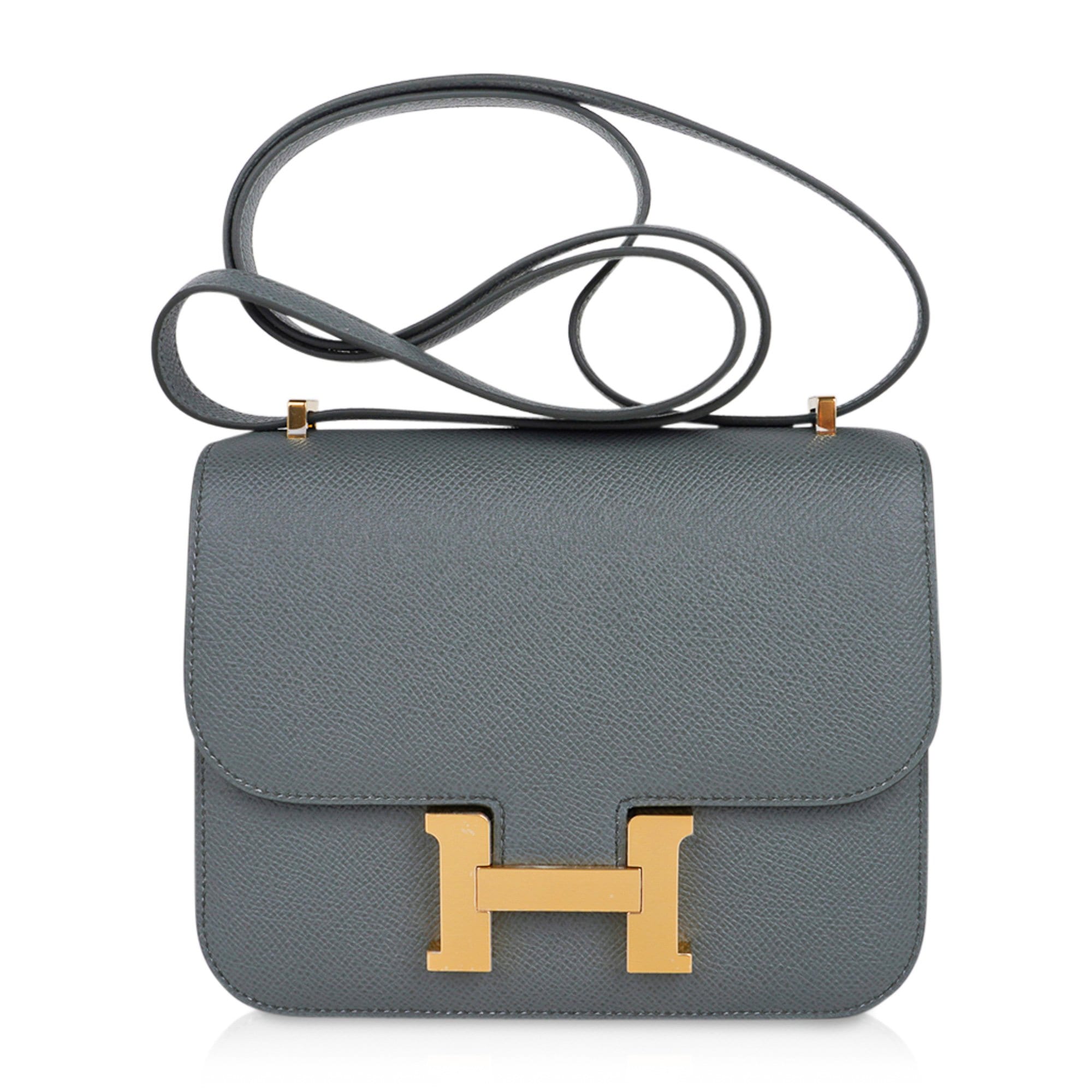 Constance Mini 18 Bag Vert Amande Gold Hardware Epsom Leather