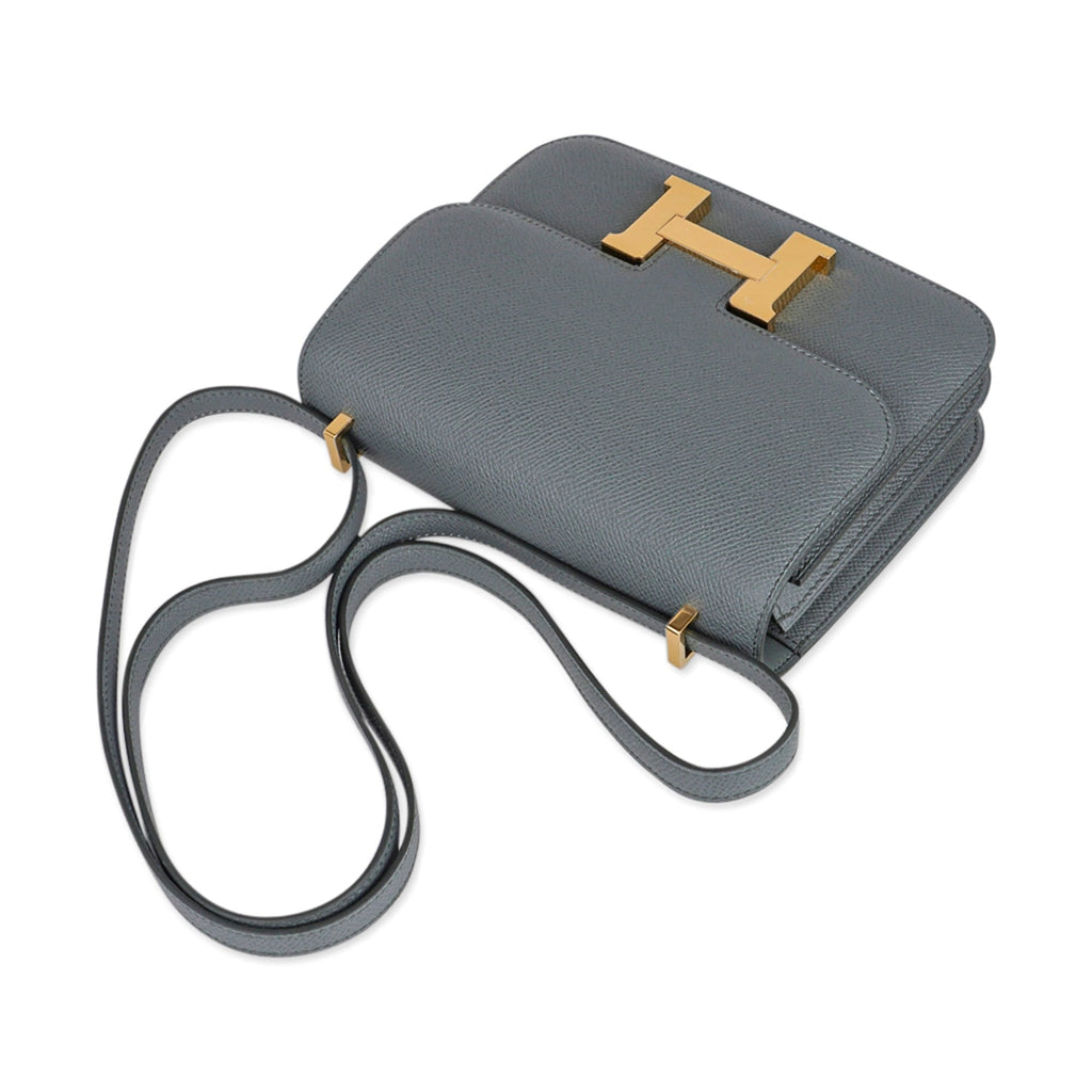 Constance Mini 18 Bag Vert Amande Gold Hardware Epsom Leather