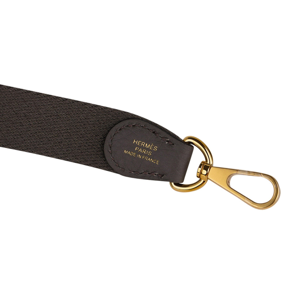 Mini Evelyne TPM Bag Etain Clemence Leather with Gold Hardware