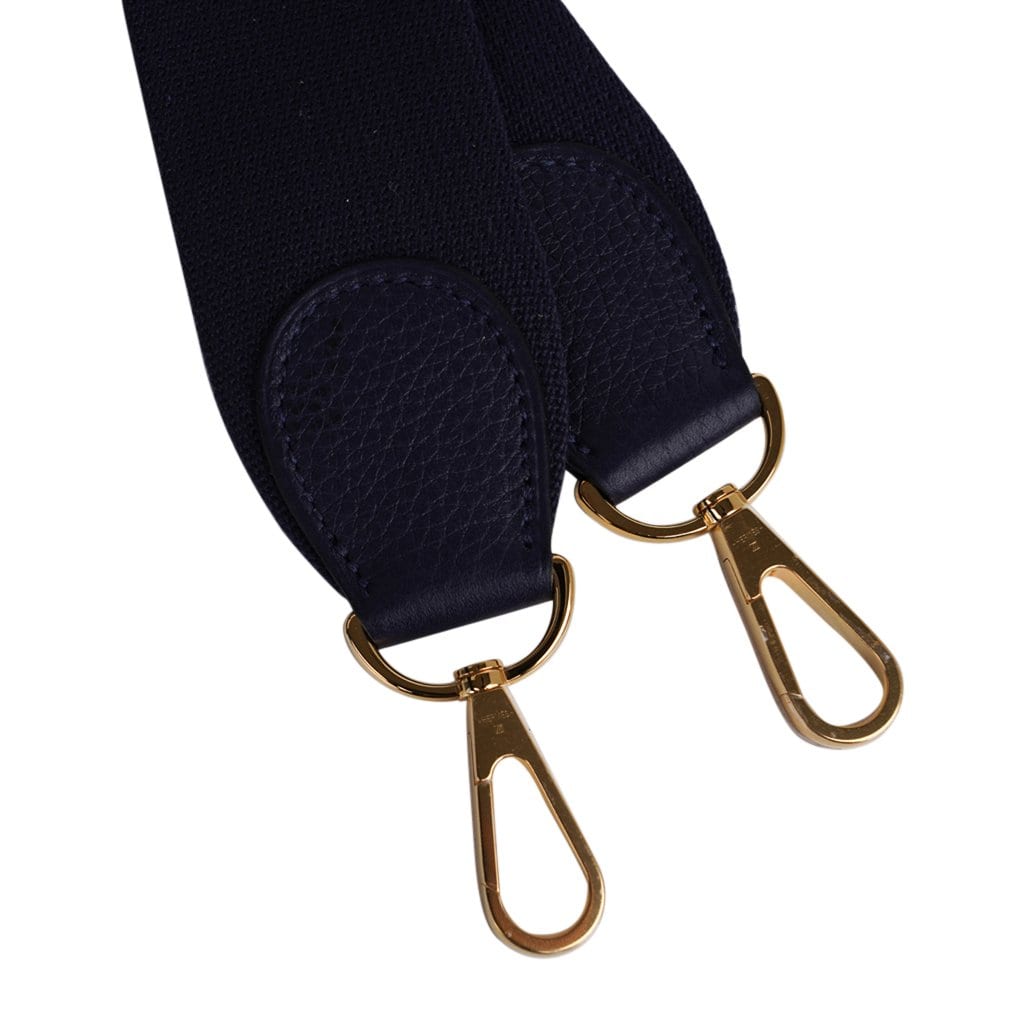 Bag Evelyne GM Blue Nuit Clemence Gold Hardware New w/ Box