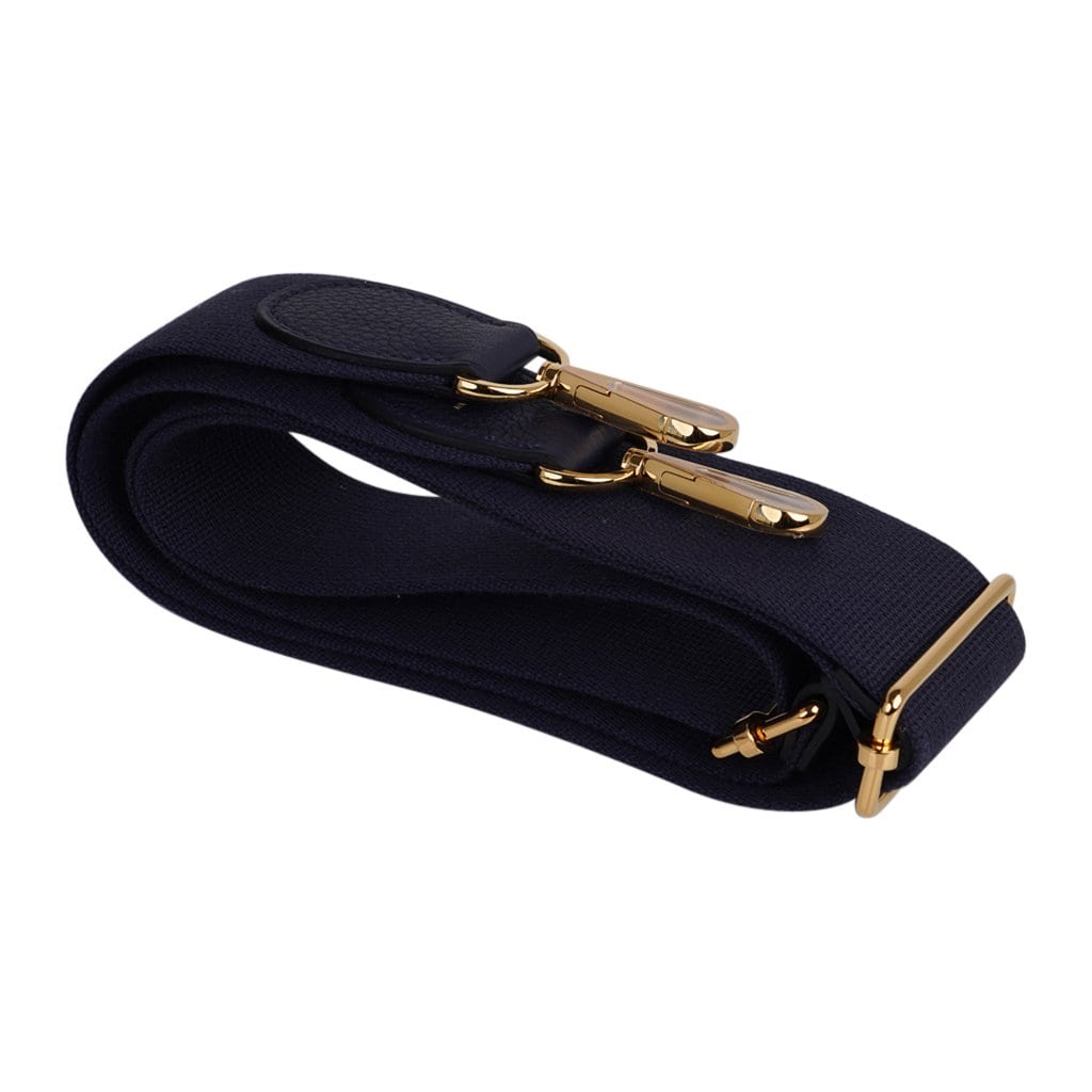 Bag Evelyne GM Blue Nuit Clemence Gold Hardware New w/ Box