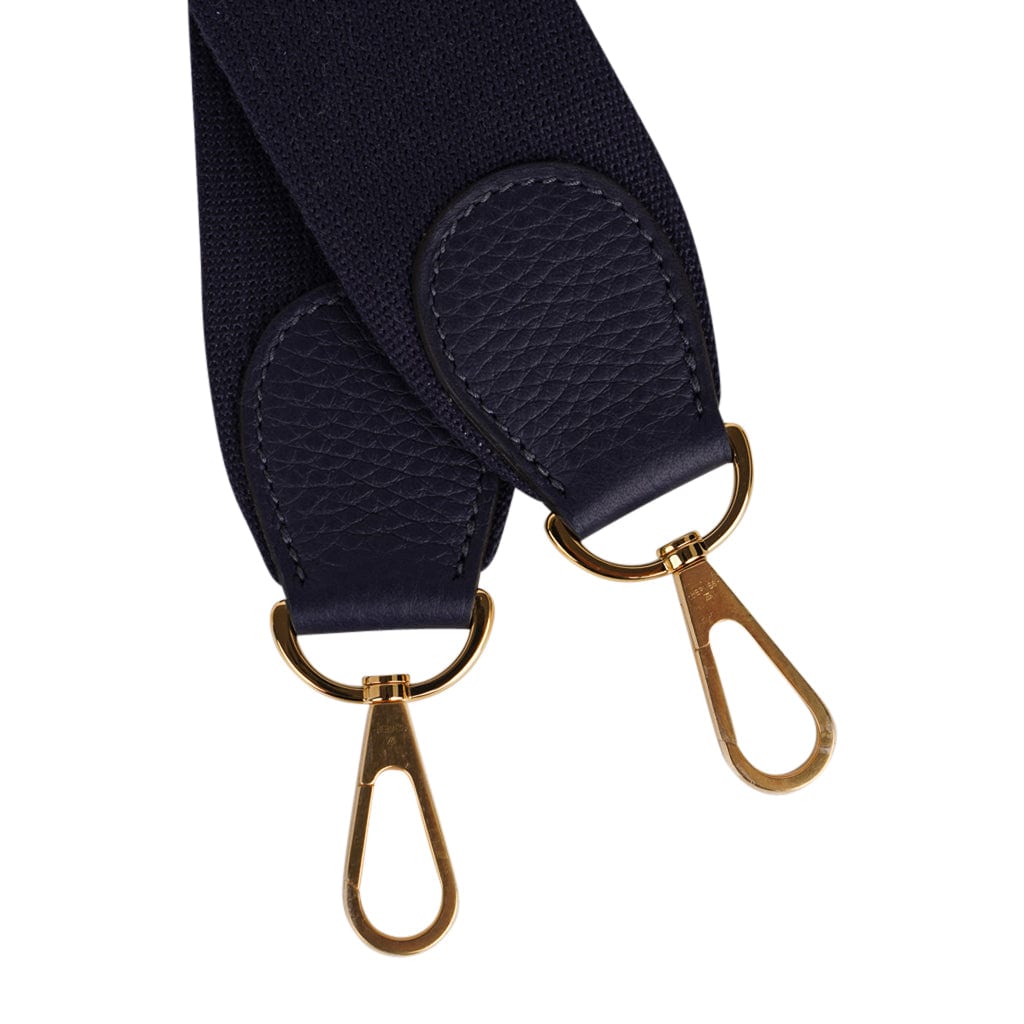 Evelyne PM Bag Bleu Nuit Clemence Gold Hardware