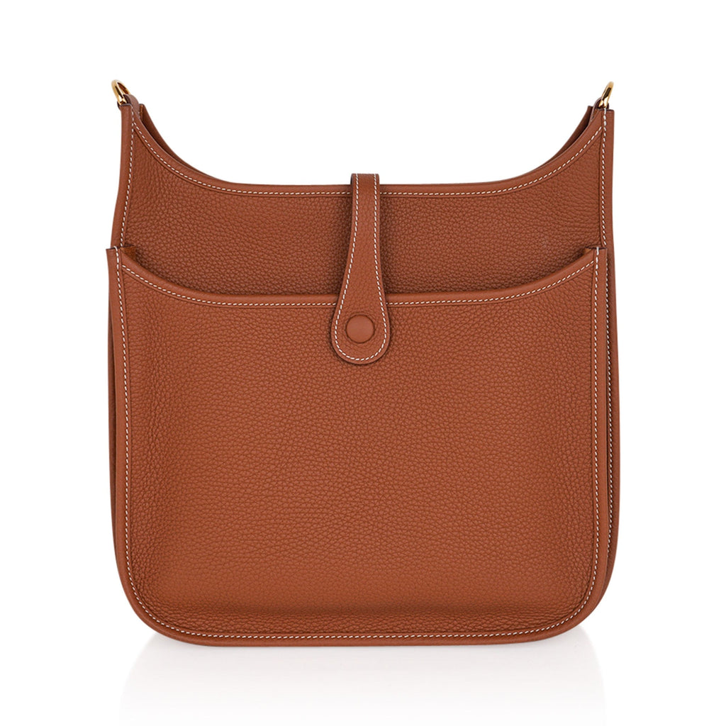 Evelyne PM Bag Gold Clemence Gold Hardware