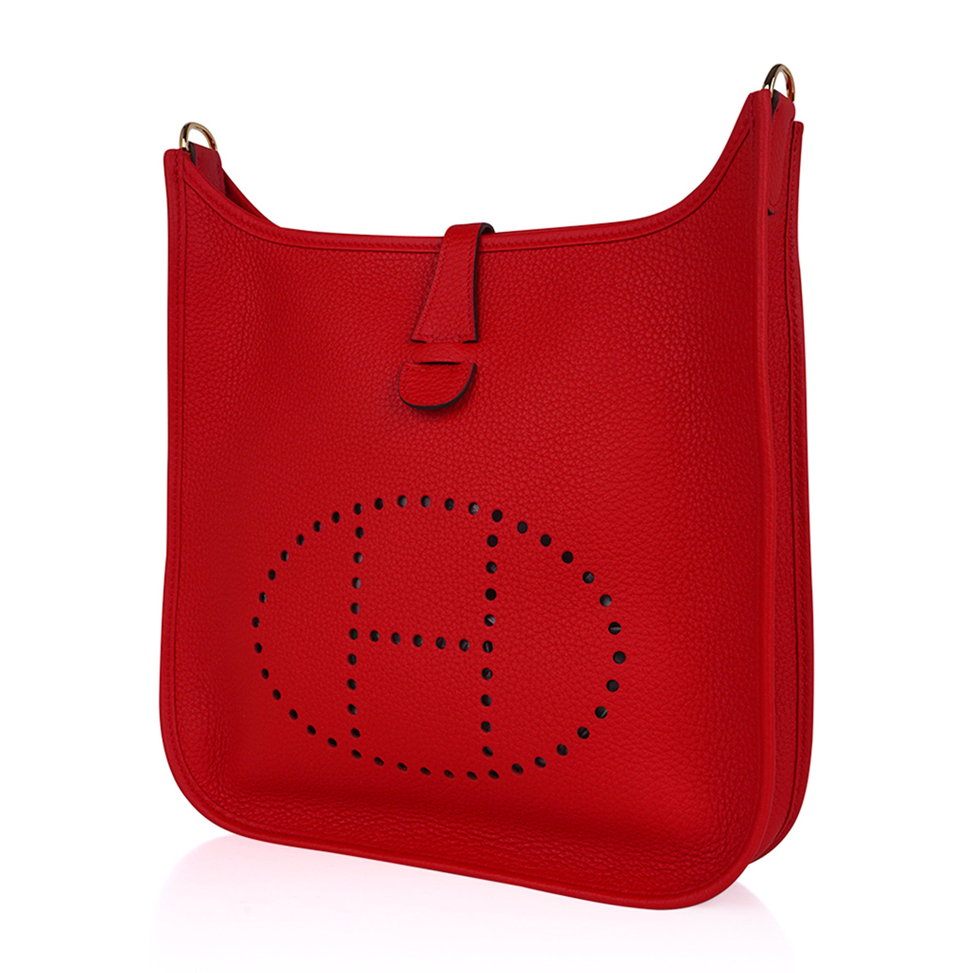 Evelyne PM Bag Rouge de Coeur Clemence Gold Hardware