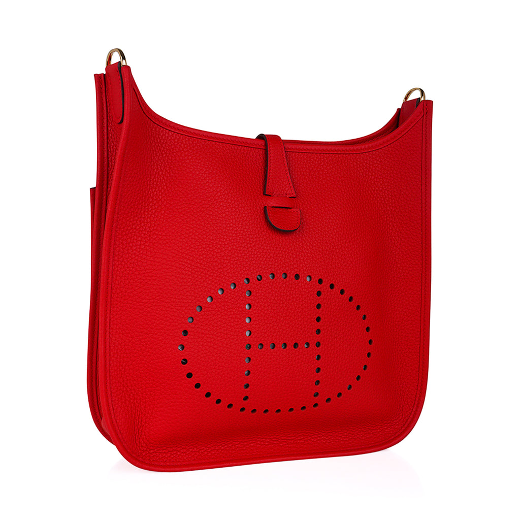 Evelyne PM Bag Rouge de Coeur Clemence Gold Hardware