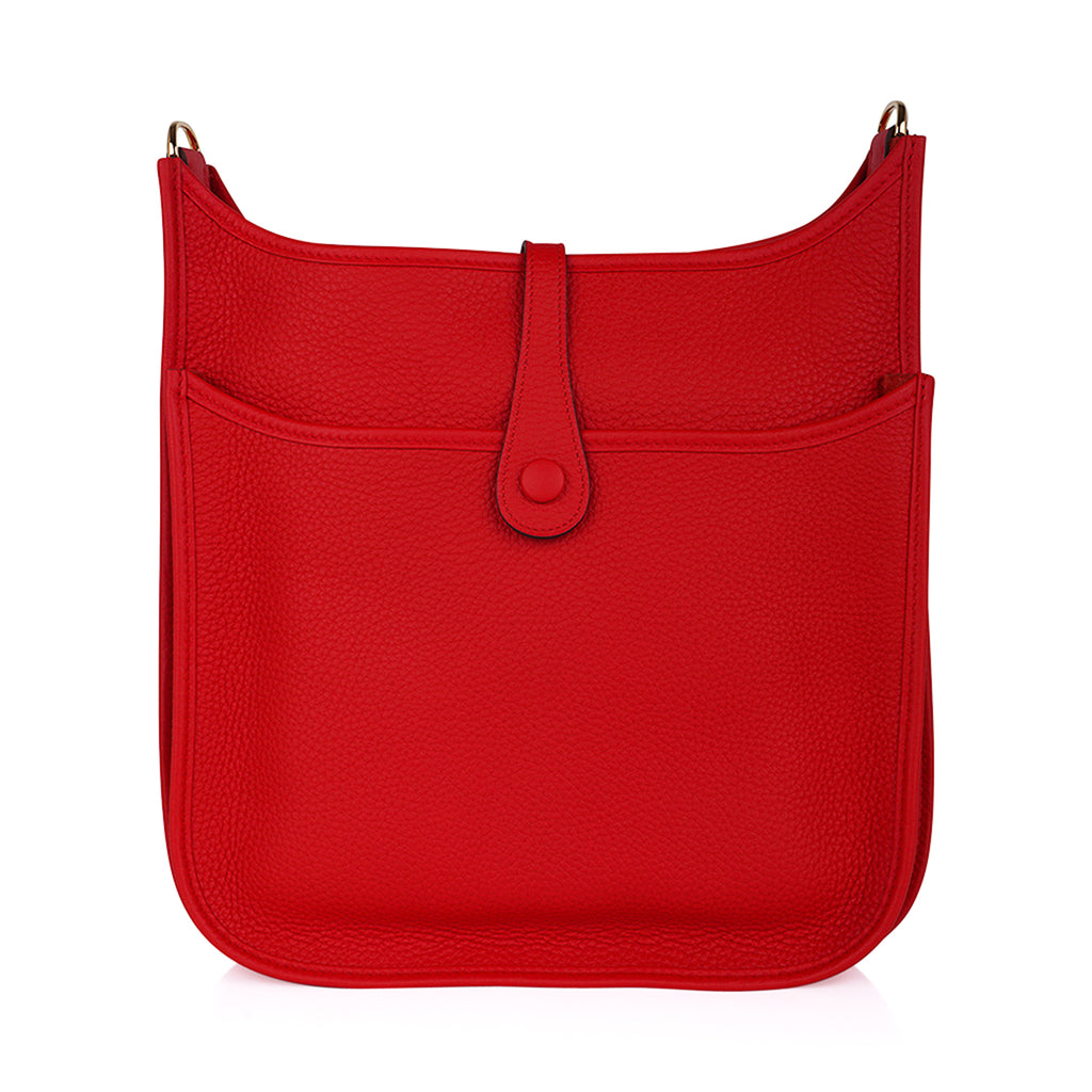 Evelyne PM Bag Rouge de Coeur Clemence Gold Hardware