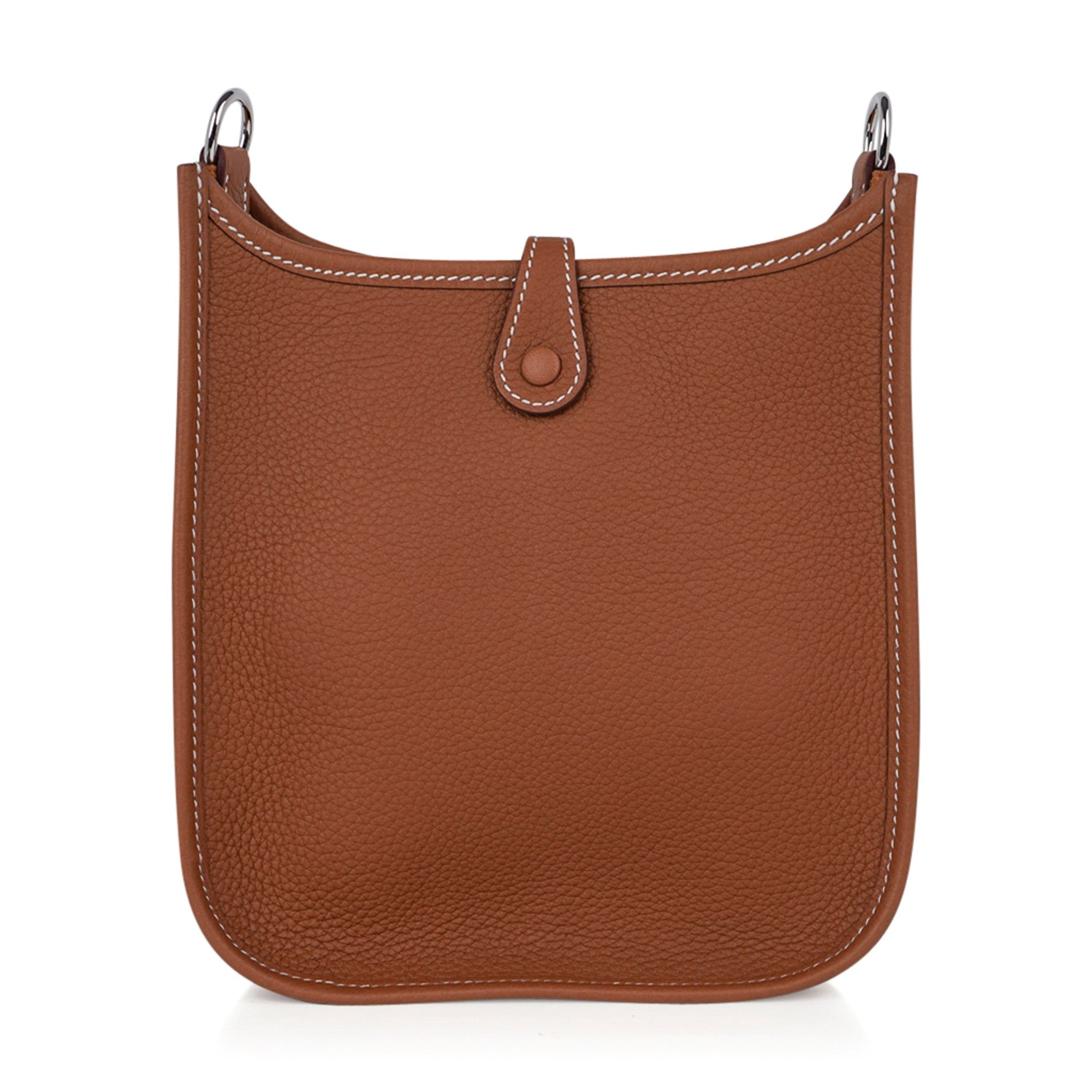 Evelyne TPM Amazone Bag Gold Taurillon Maurice Palladium