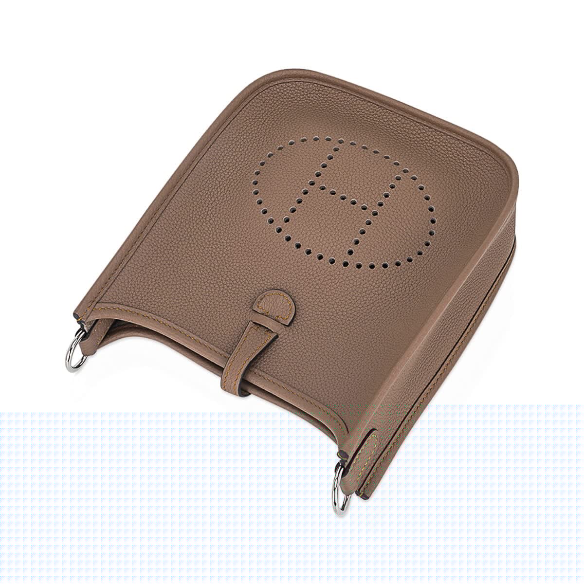 Mini Evelyne TPM Bag Beige de Weimar Amazone with Palladium Hardware