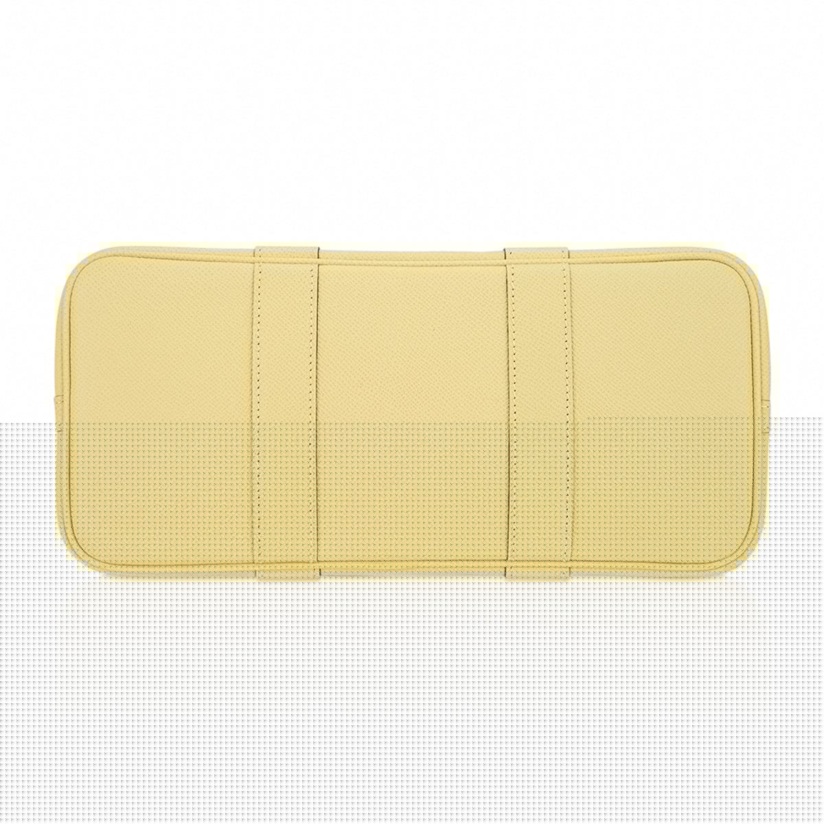 Garden Party 30 Bag Jaune Poussin Epsom Leather with Palladium Hardware