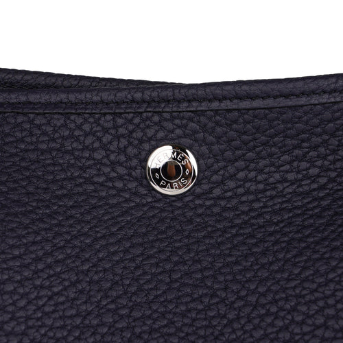Bag Garden Party 36 Bag Bleu Indigo Negonda Leather Palladium New w/Box