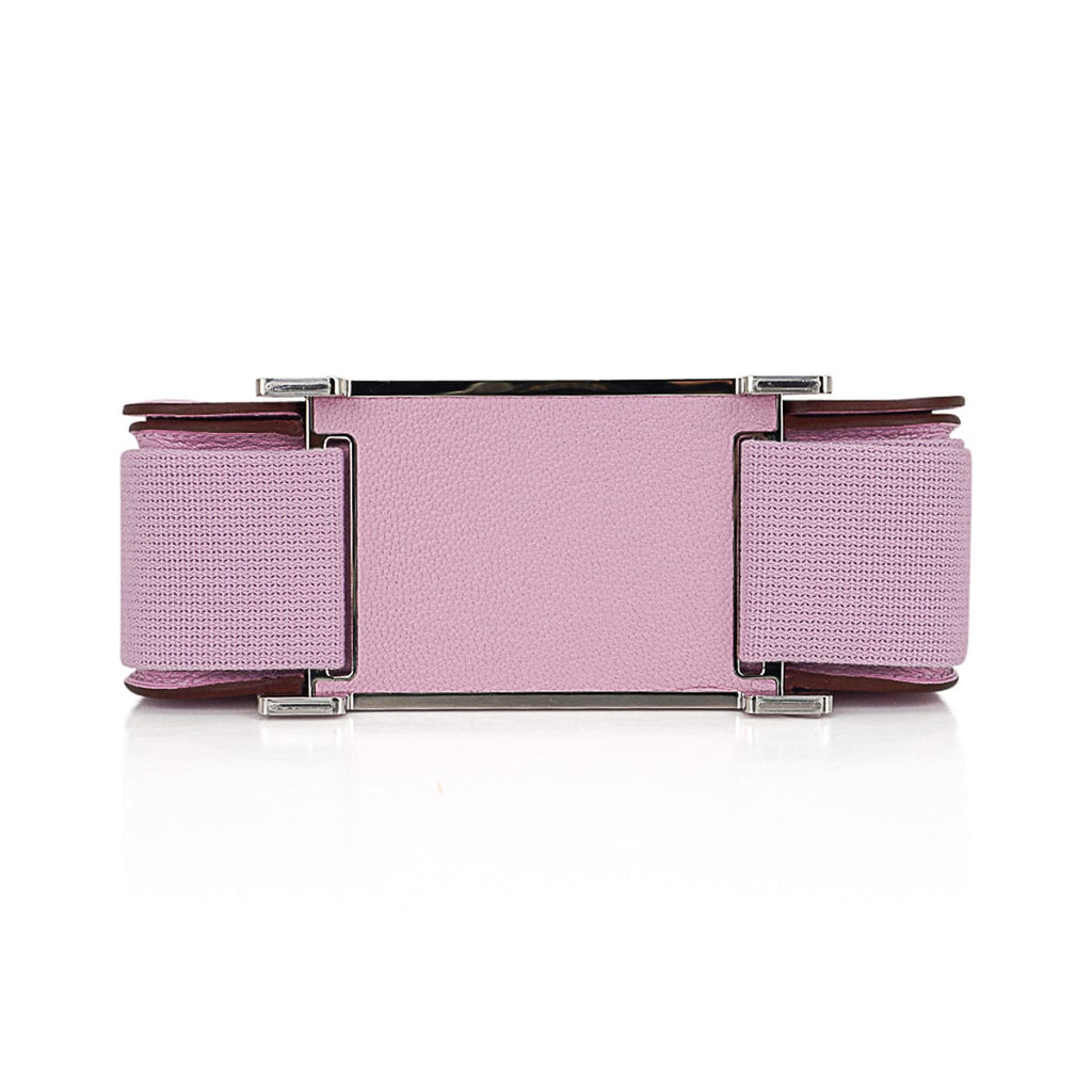 Geta Mauve Sylvestre Chevre Mysore Bag Palladium Hardware
