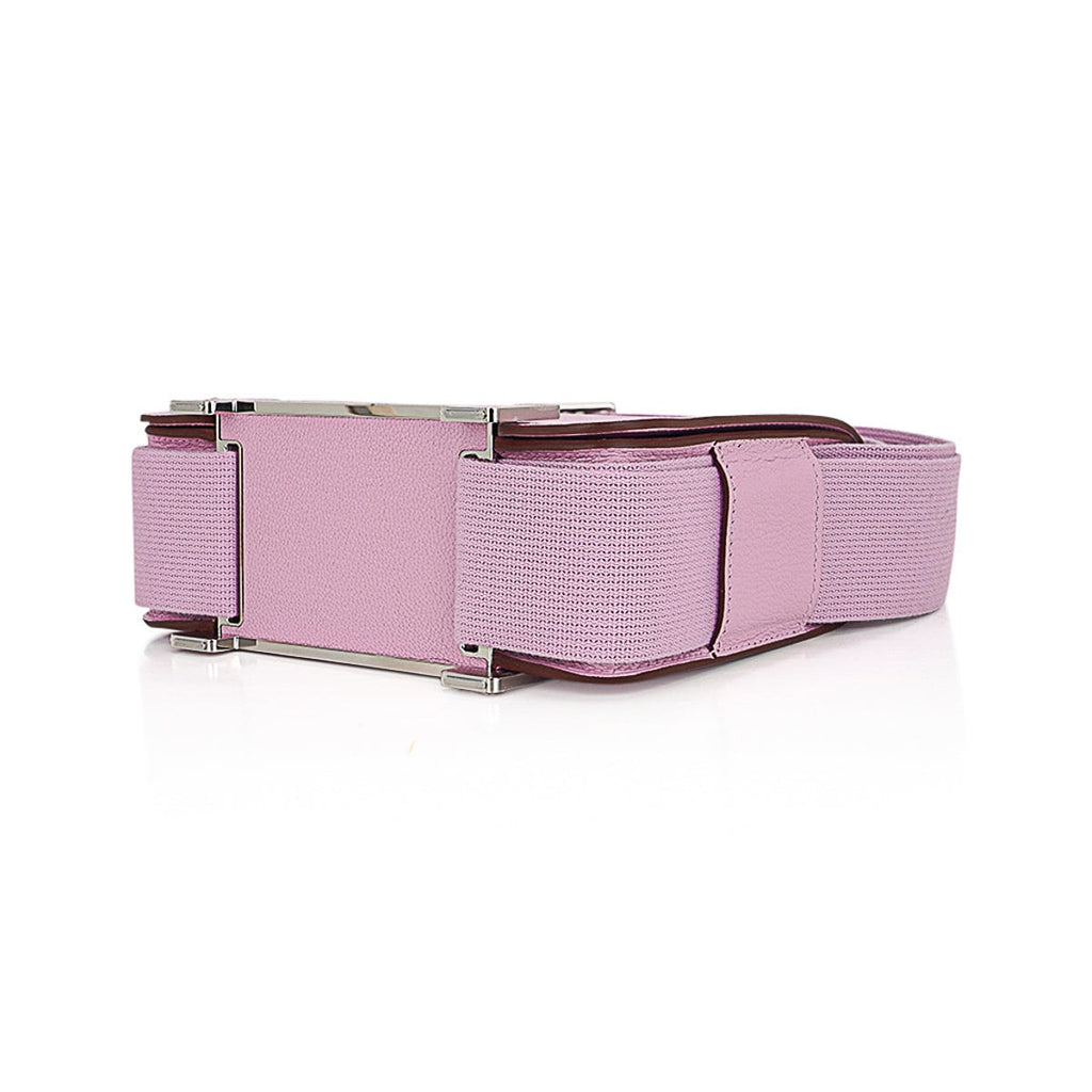 Geta Mauve Sylvestre Chevre Mysore Bag Palladium Hardware