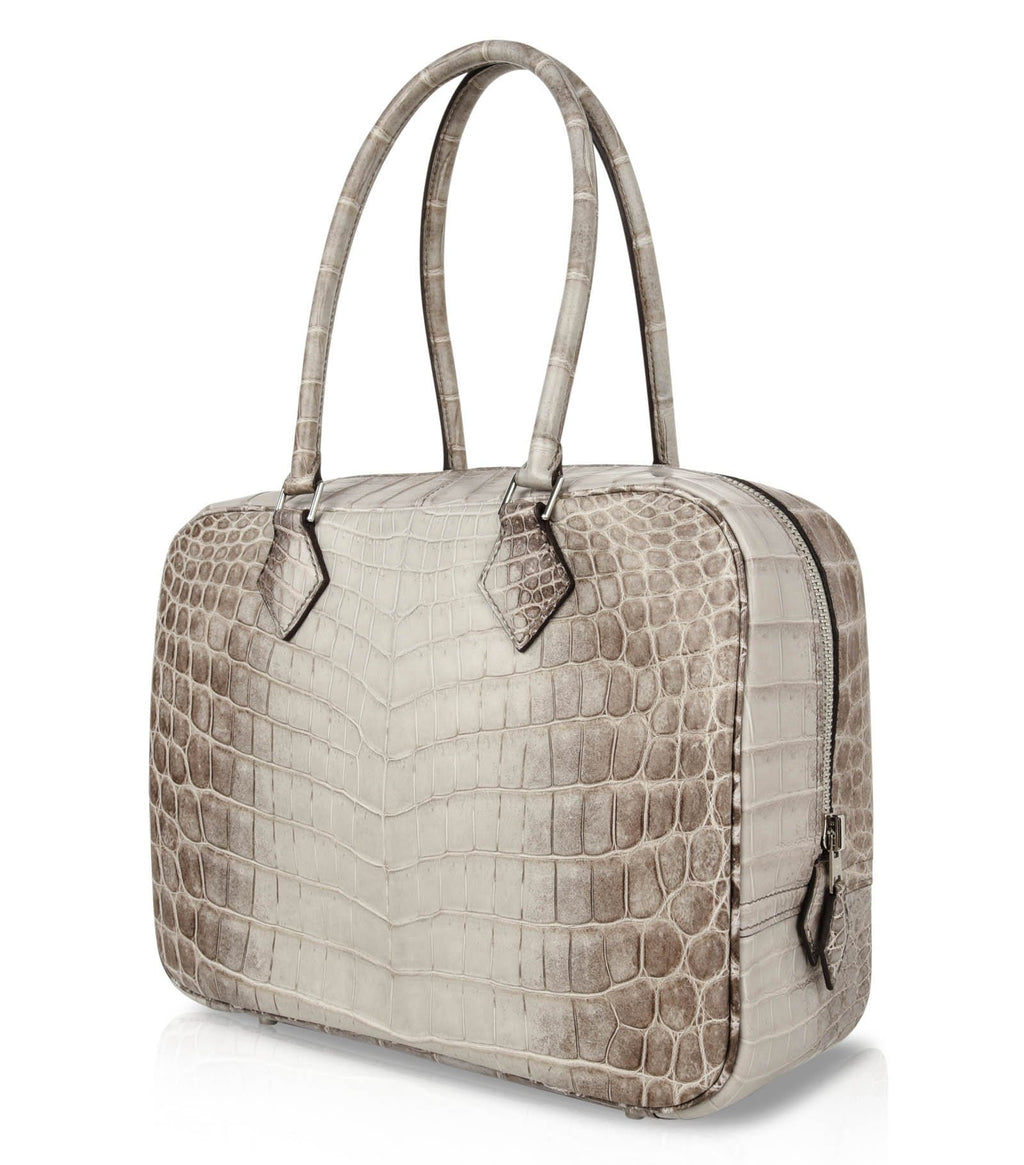 Hermes Plume 28 Bag Gris Cendre Himalaya Gray Very Rare