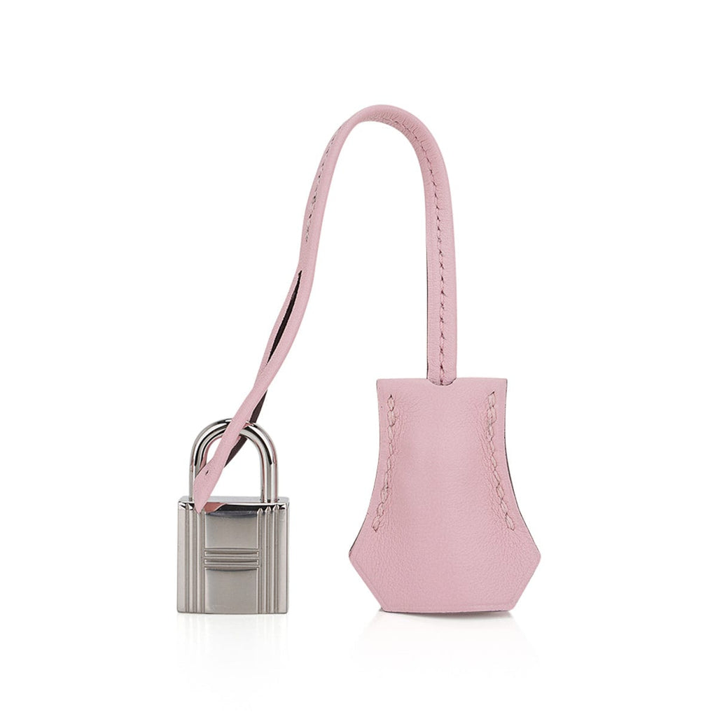 Kelly 25 Bag Rose Sakura Swift Leather with Palladium Hardware