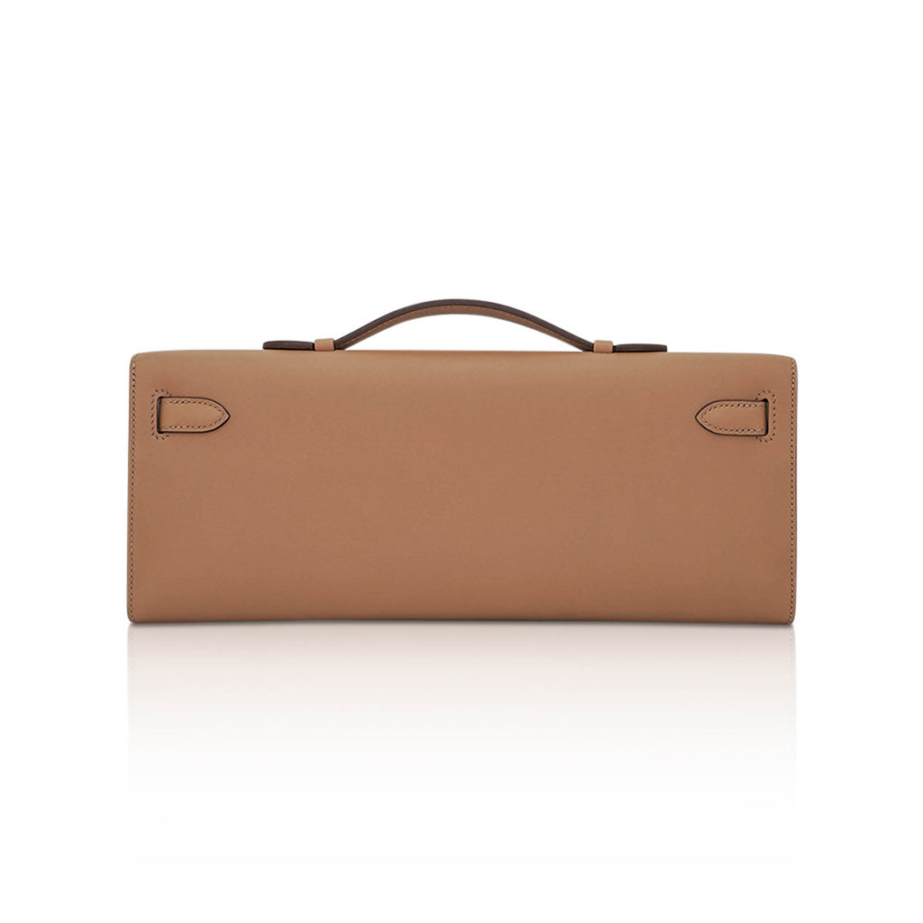 Limited Edition Kelly Cut Bag Biscuit with Gold Hardware