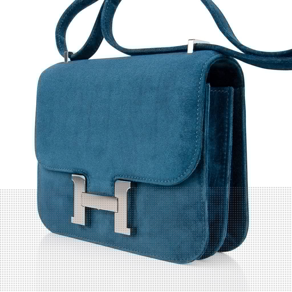 Constance Bag 18 Blue Ocean Doblis Palladium Limited Edition