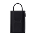 Limited Edition Cadena Bag Black Tadelakt Leather