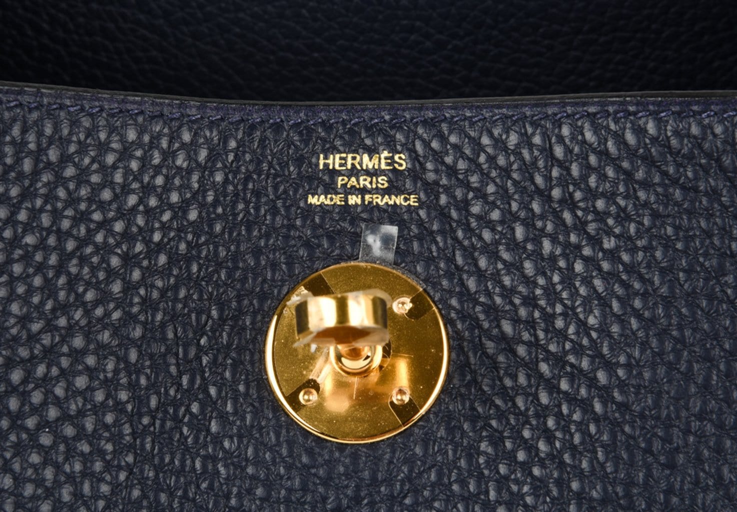 Lindy 26 Bag Blue Nuit Clemence Gold Hardware