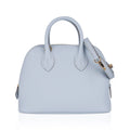 Mini Bolide 1923 Bleu Brume 25 Bag Evercolor Leather Gold Hardware Gold Hardware