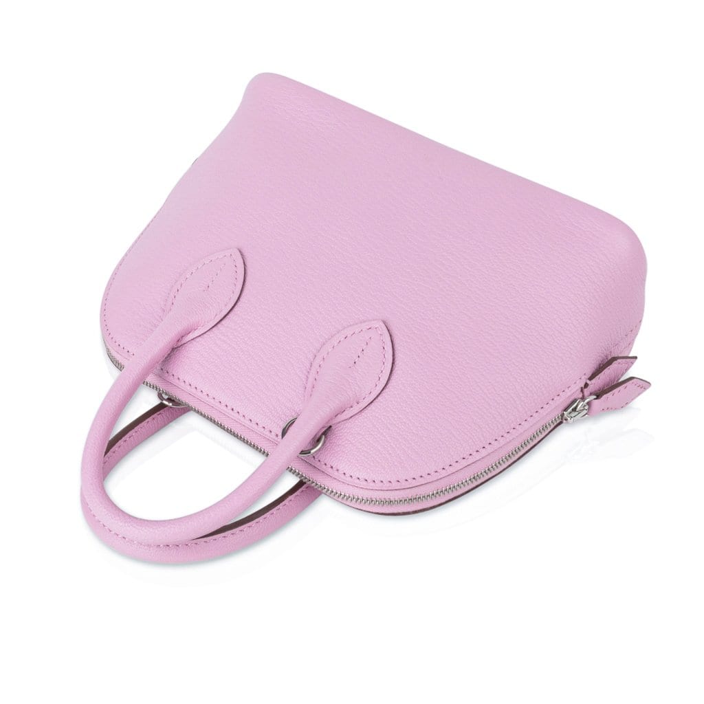 Mini Bolide 1923 Bag Mauve Sylvestre Chevre Leather Palladium Hardware