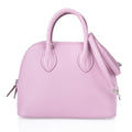 Mini Bolide 1923 Bag Mauve Sylvestre Chevre Leather Palladium Hardware