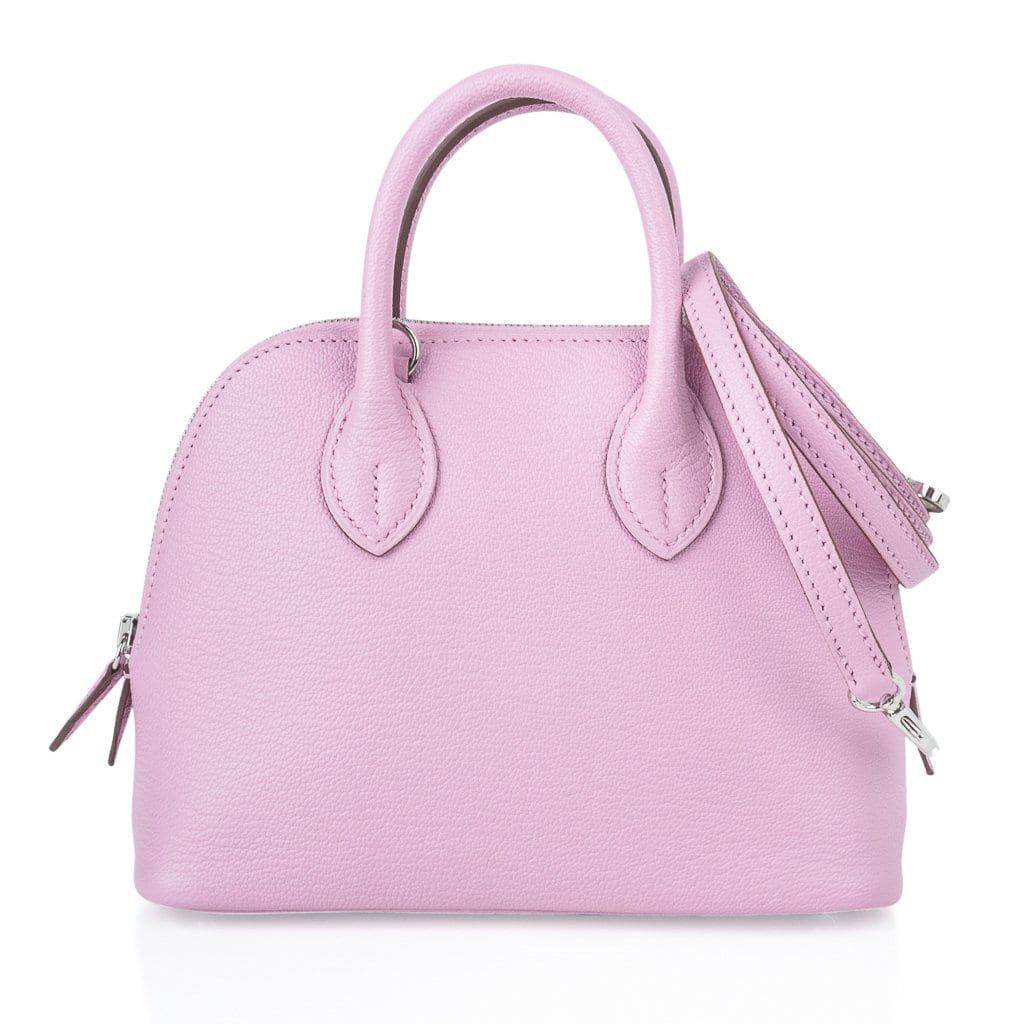 Mini Bolide 1923 Bag Mauve Sylvestre Chevre Leather Palladium Hardware
