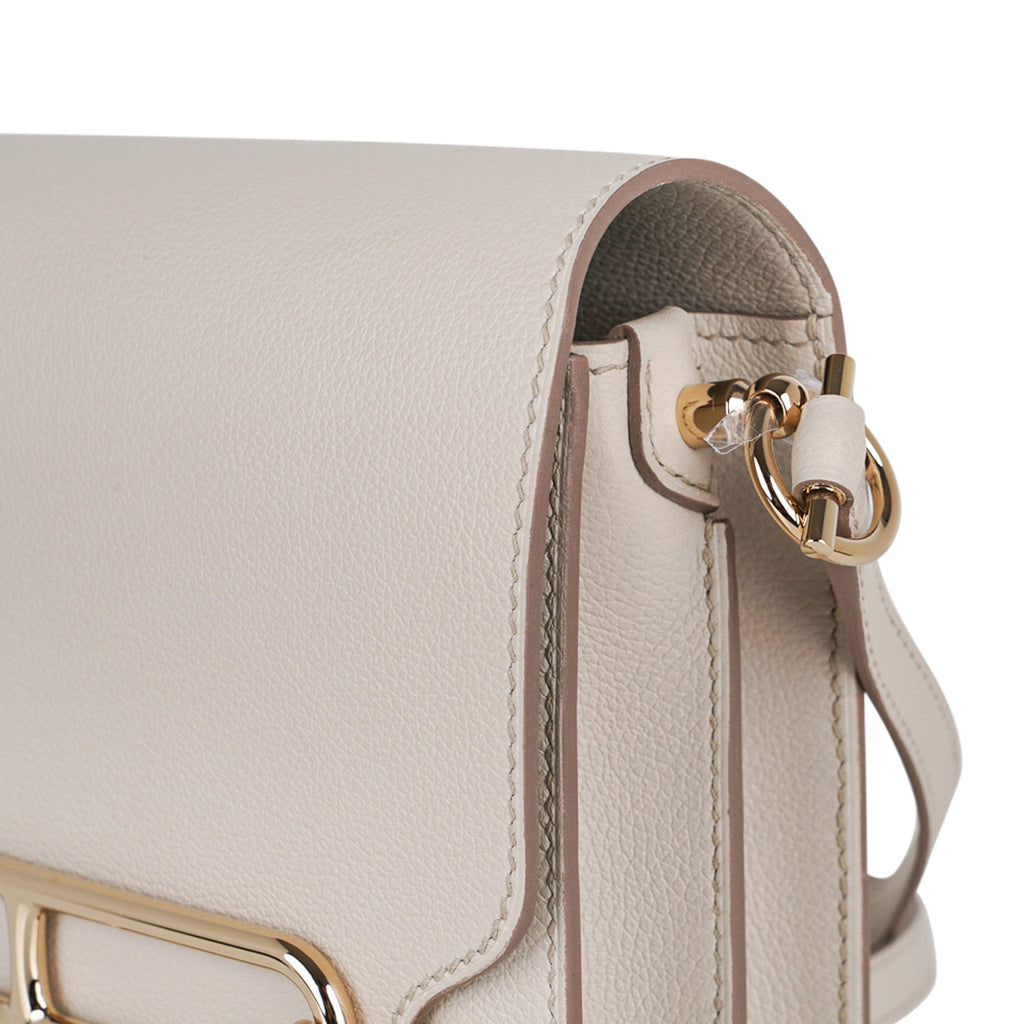 Mini Roulis Bag Beton Permabrass Hardware Evercolor Leather New w/Box