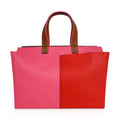 Bag Necto 34 Evercolor Rose Azalee / Capucine Fauve Palladium Tote New