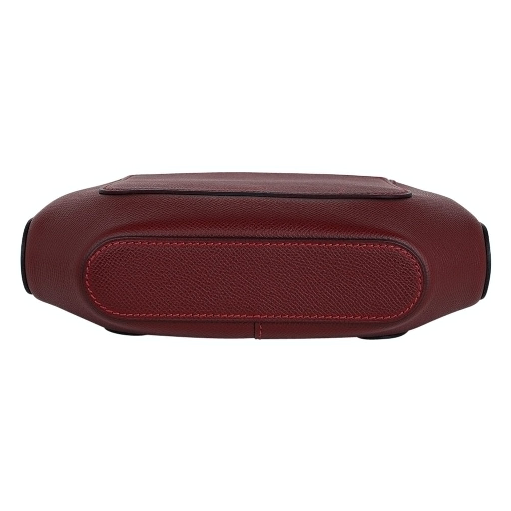 Limited Edition Octogone Pochette Clutch Bag Rouge H Epsom Leather