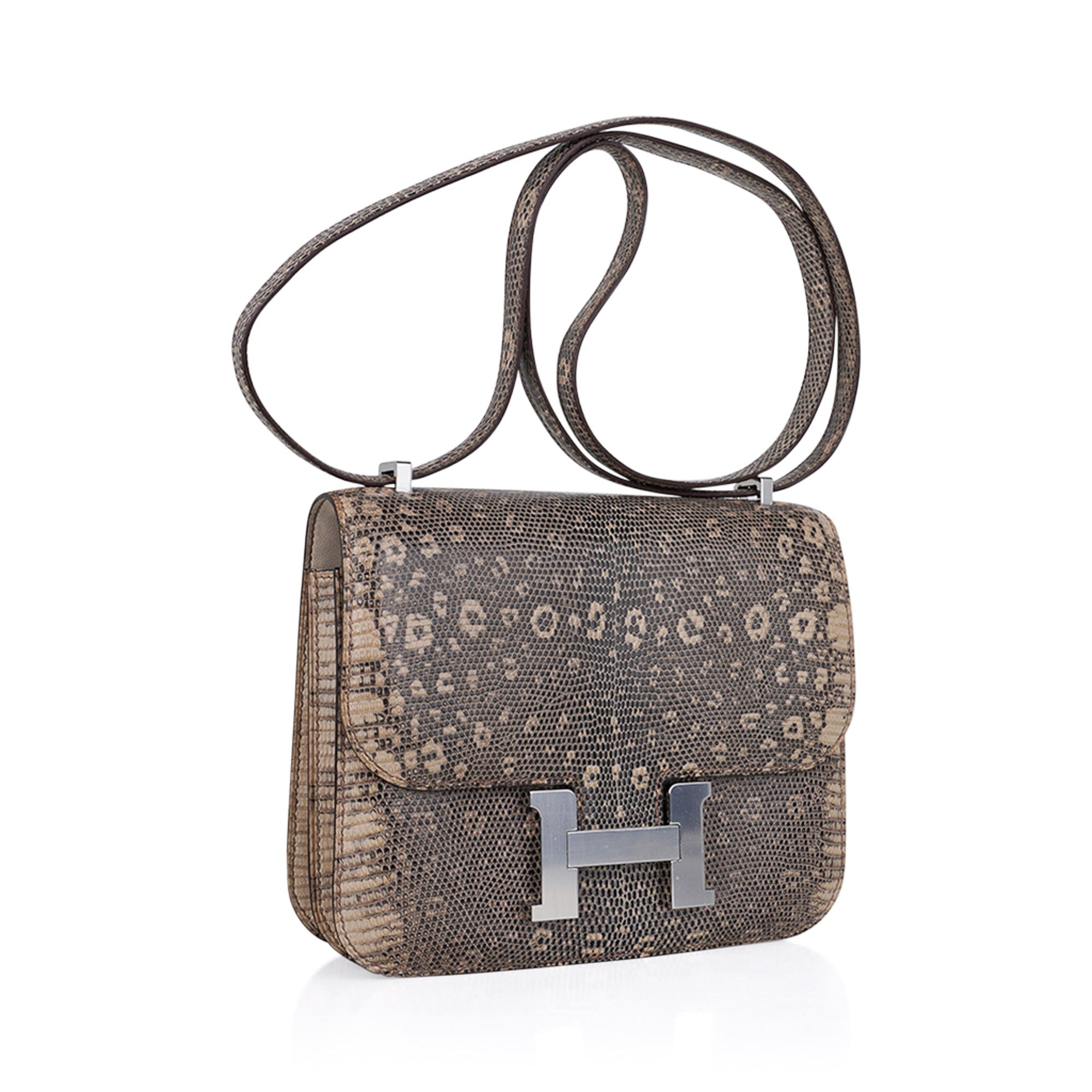 Limited Edition Mini Constance 18  Desert Lizard Palladium Hardware
