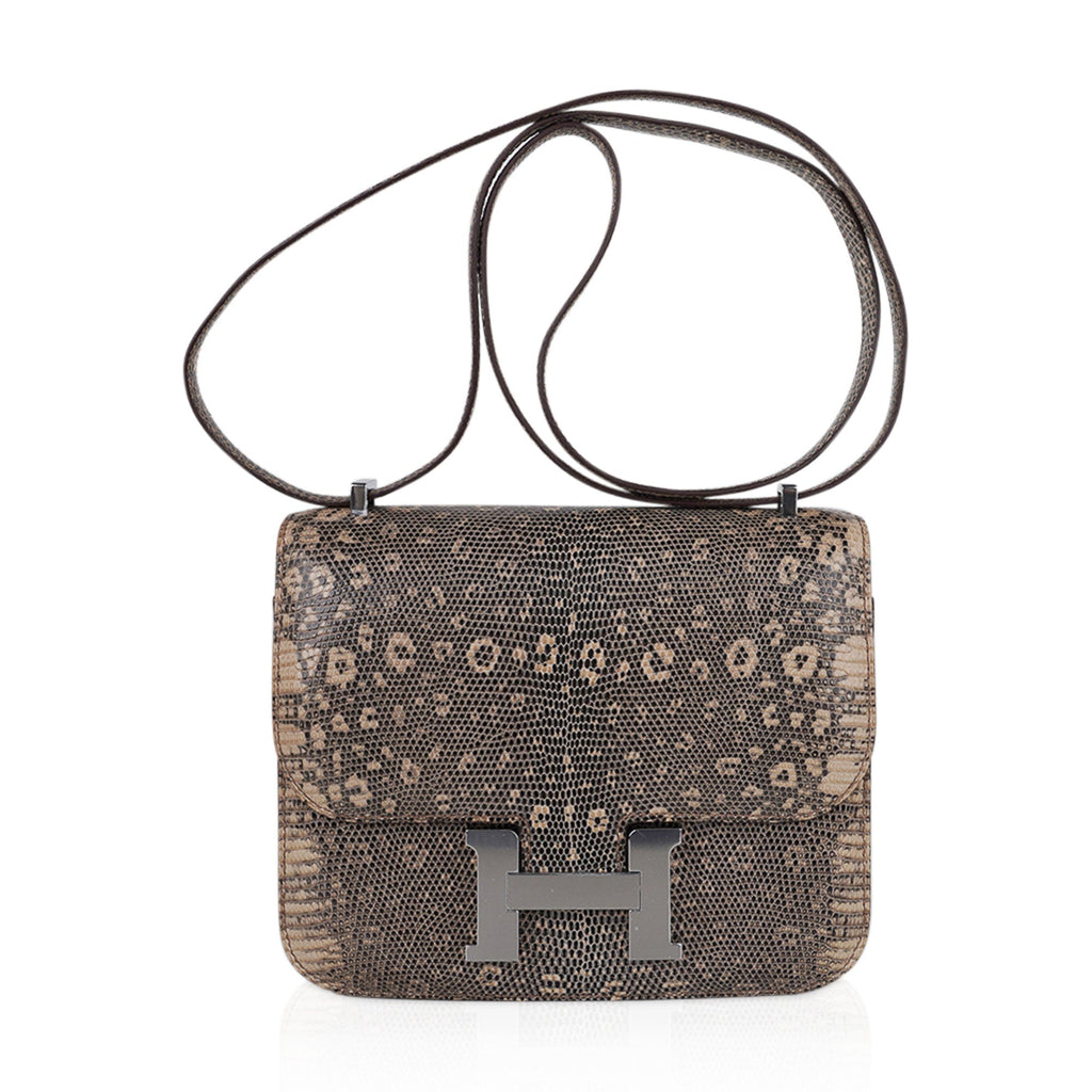 Limited Edition Mini Constance 18  Desert Lizard Palladium Hardware