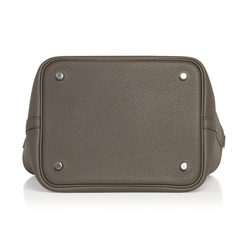Picotin Lock 22 Bag MM Etain Palladium Hardware