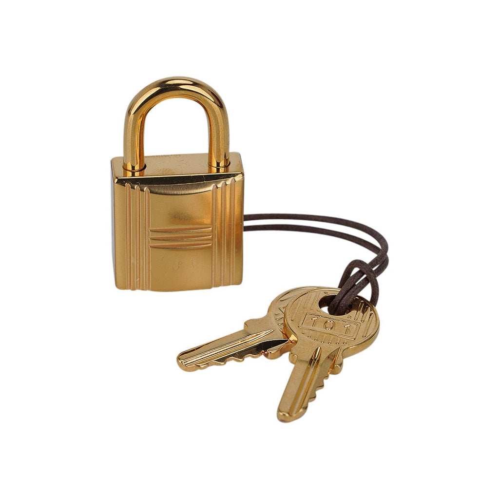 Lock 18 Bag Anemone Gold Hardware Clemence Leather