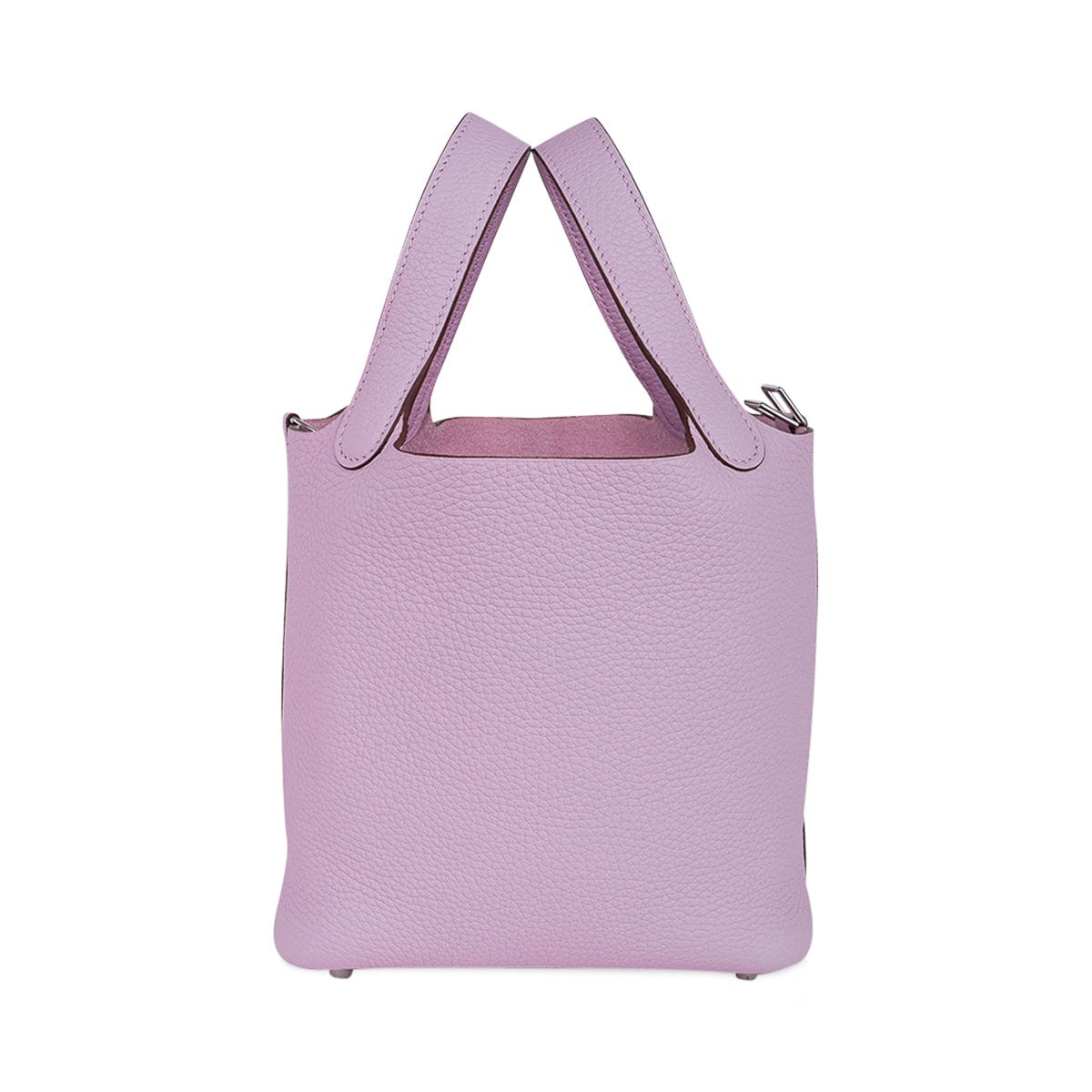 Picotin Lock 18 Mauve Sylvestre Bag Palladium Hardware