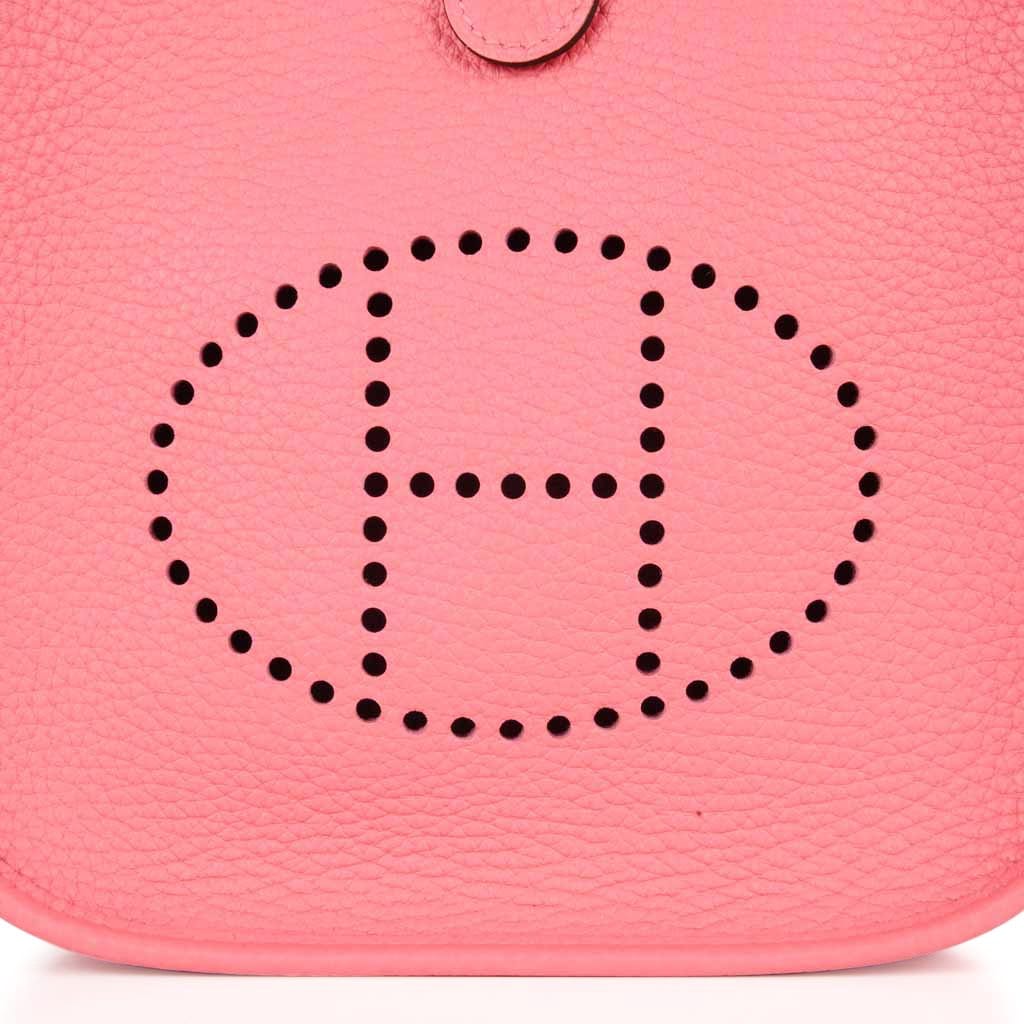 Evelyne TPM Bag Rose Azalee Crossbody Clemence Palladium NWT