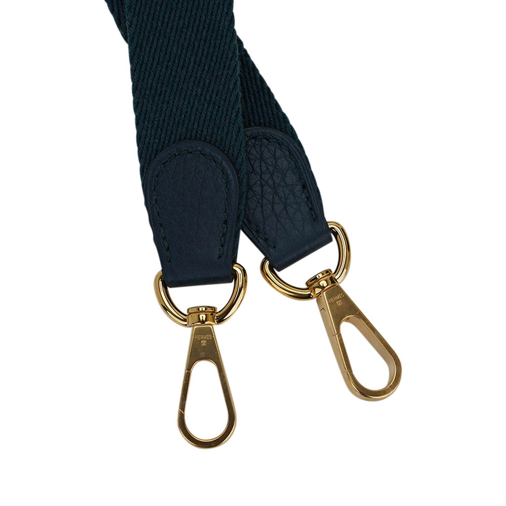 Mini Evelyne III TPM Crossbody Bag Vert Rousseau Clemence with Gold