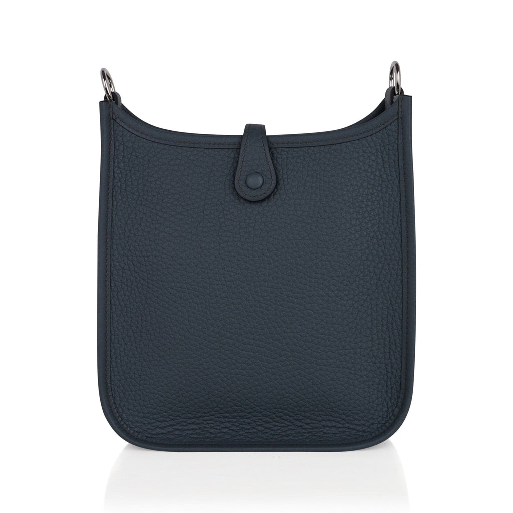 Evelyne TPM Bag Bleu Orage / Bleu Brume Clemence Palladium Hardware