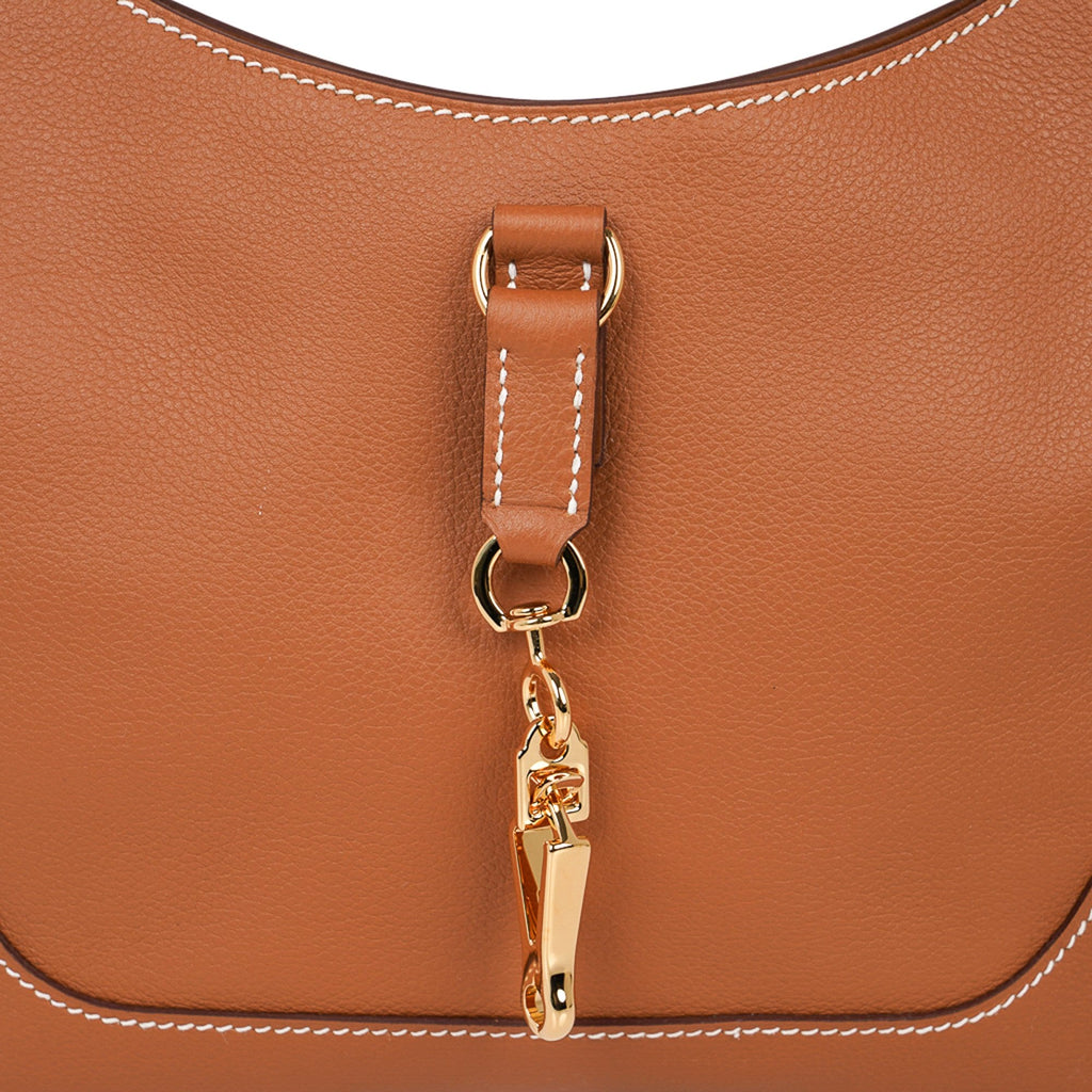 Trim Duo 24 Bag Gold Evercolor Leather with Gold Hardware