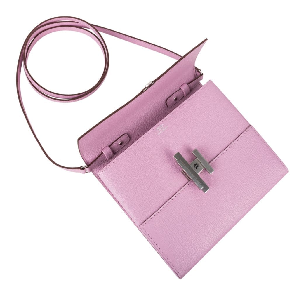 Cinhetic To Go Wallet Mauve Sylvestre Bag Clutch Crossbody Chamkila Mysore Chevre