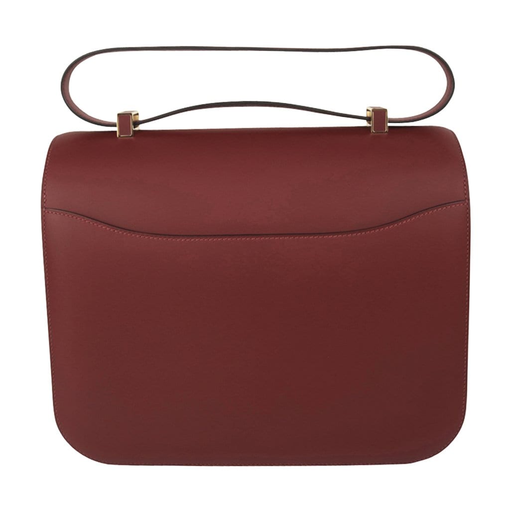Limited Edition Constance Cartable Bag Rouge H Sombrero Leather