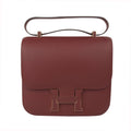 Limited Edition Constance Cartable Bag Rouge H Sombrero Leather