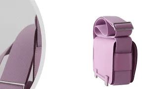 Geta Mauve Sylvestre Chevre Mysore Bag Palladium Hardware