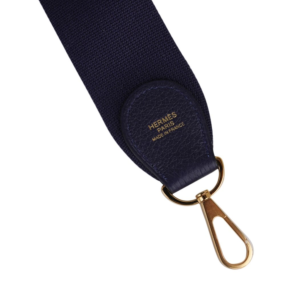 Bag Evelyne GM Blue Nuit Clemence Gold Hardware New w/ Box