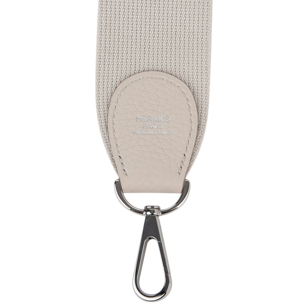 Evelyne PM Bag Beton Palladium Hardware Clemence Leather
