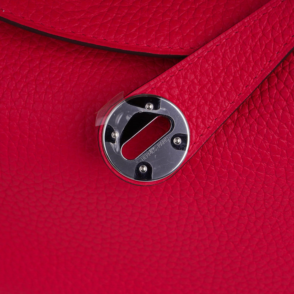 Lindy 26 Bag Rose Extreme Clemence Leather with Palladium Hardware